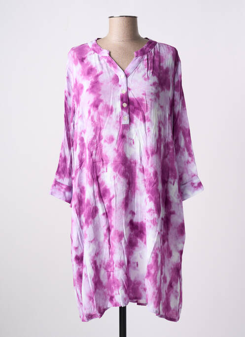 Rochie midi violet AGATHE & LOUISE femeie