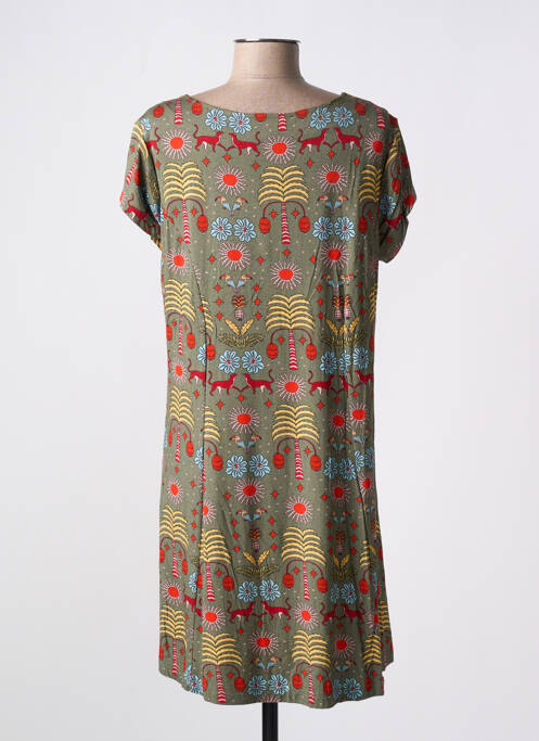 Rochie midi verde AGATHE & LOUISE femeie