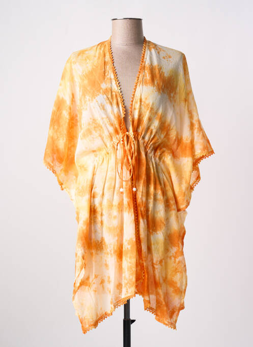 Jachete kimono guler în v galben L'ATELIER D'ANNA femme