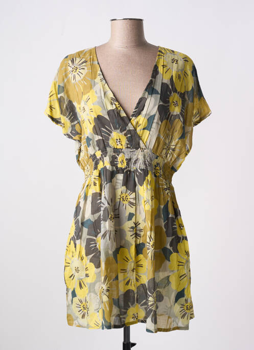 Rochie scurtă galben L'ATELIER D'ANNA femeie