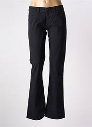 Pantalon drept elasticitate talie joasă negru GUESS femme