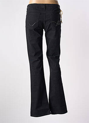 Pantalon drept elasticitate talie joasă negru GUESS femeie