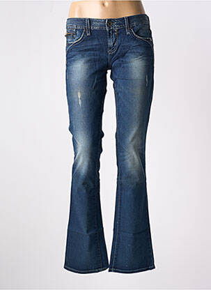 Blugi bootcut elasticitate talie joasă albastru GUESS femeie