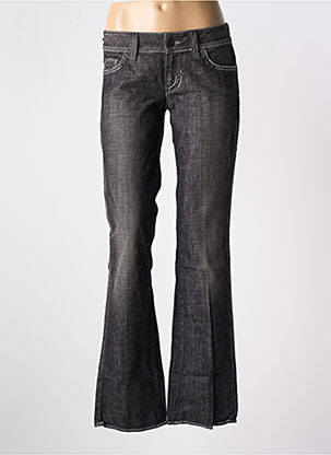 Blugi cu croială dreaptă gri GUESS femeie