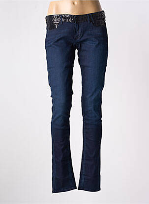 Blugi skinny albastru GUESS femeie