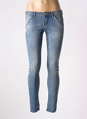 Blugi skinny elasticitate talie joasă albastru GUESS femeie