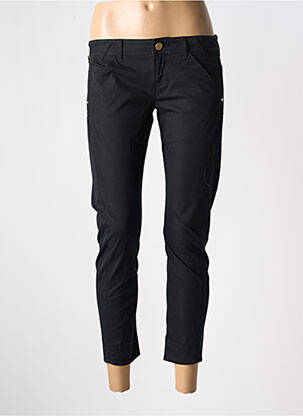 Pantalon 7/8 elasticitate talie joasă negru GUESS femeie