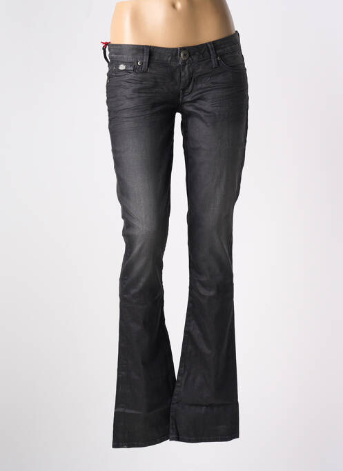 Blugi bootcut gri GUESS femeie