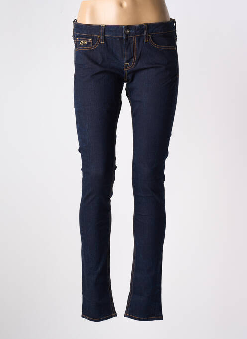 Blugi skinny albastru GUESS femeie