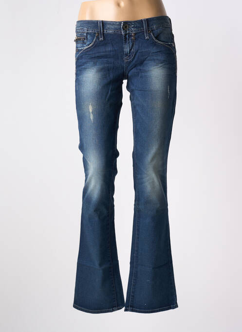 Blugi bootcut albastru GUESS femeie