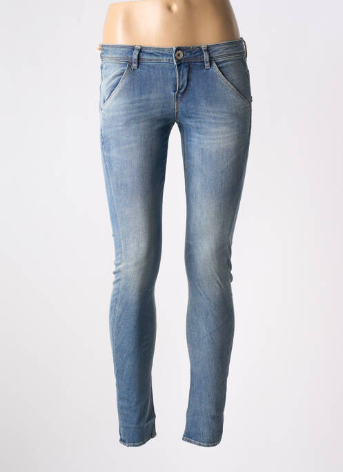 Blugi skinny albastru GUESS femeie