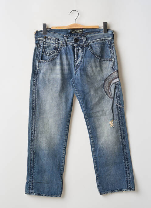 Blugi cu croială dreaptă albastru GUESS bărbat