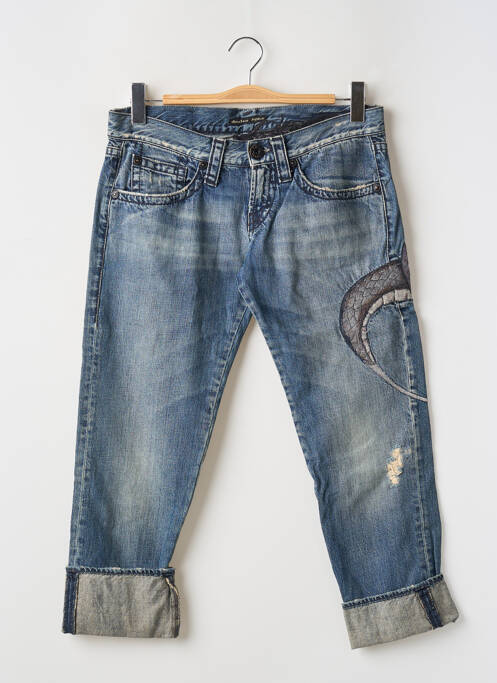 Blugi cu croială slim albastru GUESS femeie