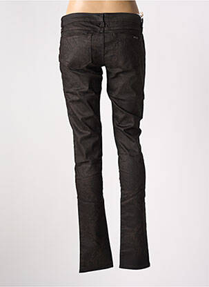 Blugi skinny elasticitate talie joasă maro GUESS femeie