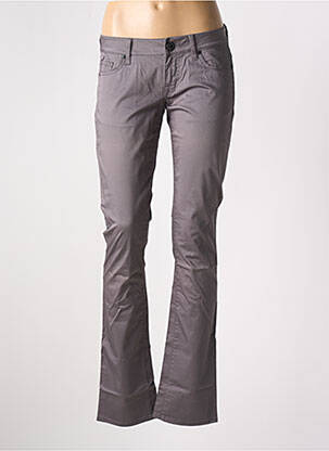 Pantalon drept gri GUESS femeie