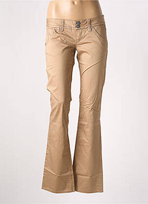 Pantalon drept bej GUESS femeie