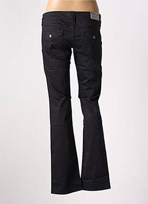 Pantalon drept elasticitate talie joasă negru GUESS femeie