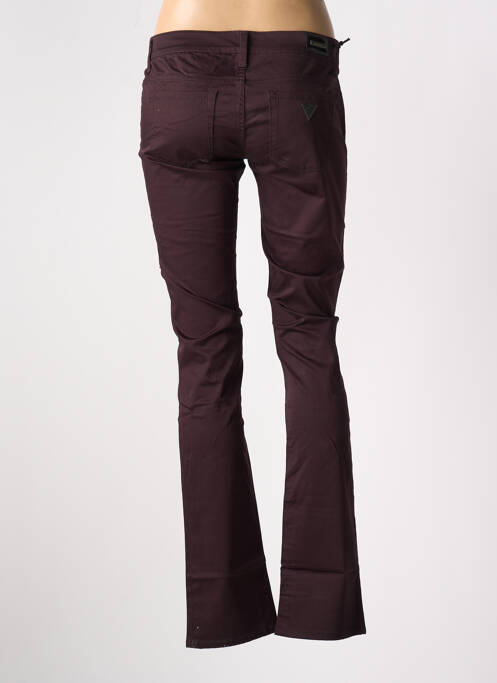 Pantalon drept violet GUESS femeie