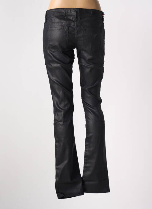 Blugi cu croială dreaptă negru GUESS femeie