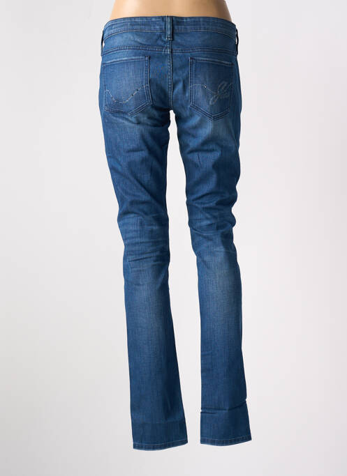 Blugi skinny elasticitate talie joasă albastru GUESS femme