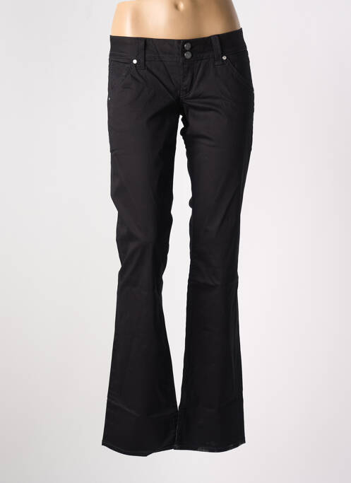 Pantalon drept negru GUESS femeie