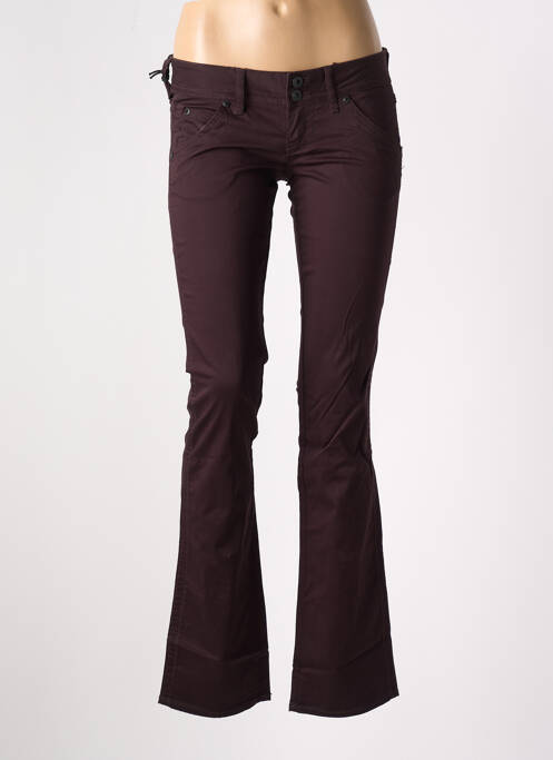 Pantalon drept violet GUESS femeie