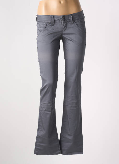 Pantalon drept gri GUESS femeie