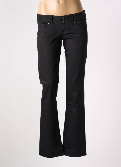 Pantalon drept negru GUESS femeie