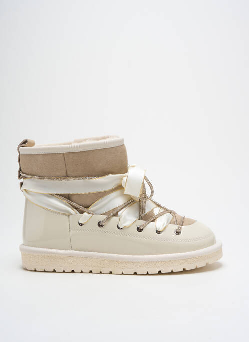 Botine/Ghete bej GIA VENTOLA femeie