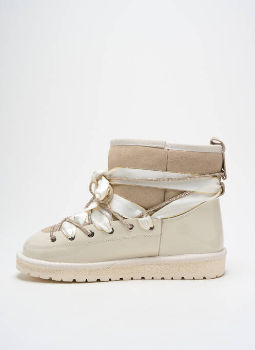 Botine/Ghete bej GIA VENTOLA femeie