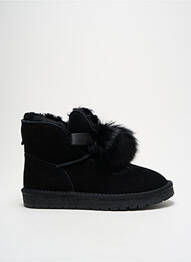 Botine/ghete umplută toc plat până la 3 cm negru GIA VENTOLA femme