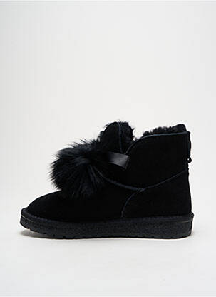 Botine/ghete umplută toc plat până la 3 cm negru GIA VENTOLA femeie