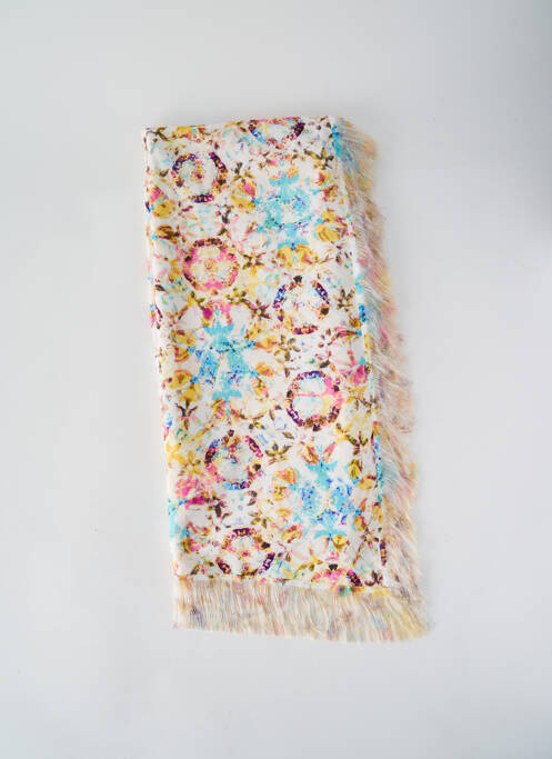 Pareo imprimeu fantezie bej GIA VENTOLA femme