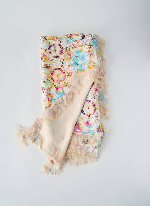 Pareo imprimeu fantezie bej GIA VENTOLA femme