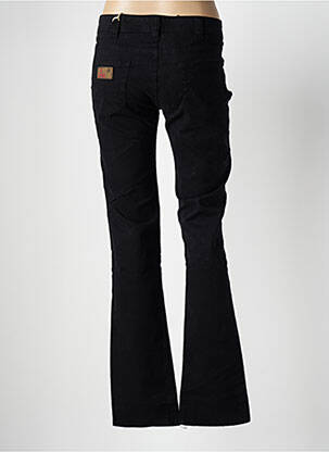 Pantalon drept elasticitate talie joasă negru LOIS femeie