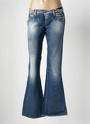 Blugi cu croială evazată albastru TAKE TWO femeie