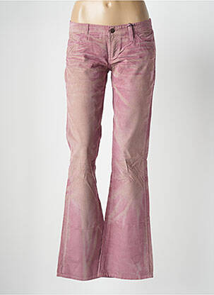 Pantalon evazat roz MELTIN'POT femeie