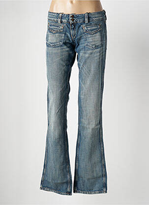 Blugi cu croială dreaptă albastru MELTIN'POT femeie