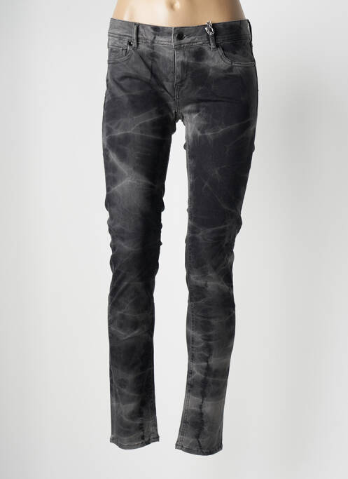 Blugi cu croială slim elasticitate mărime normală gri KAPORAL femme