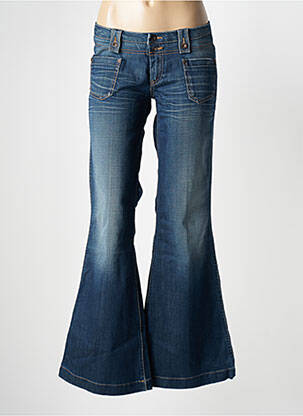 Blugi cu croială evazată albastru PEPE JEANS femeie