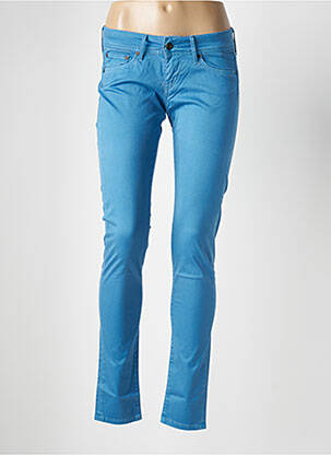 Pantalon slim buzunare albastru PEPE JEANS femeie