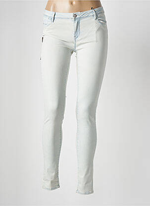 Blugi skinny albastru TEDDY SMITH femeie