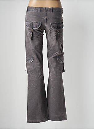 Pantalon cargo croială dreaptă gri MELTIN'POT femeie