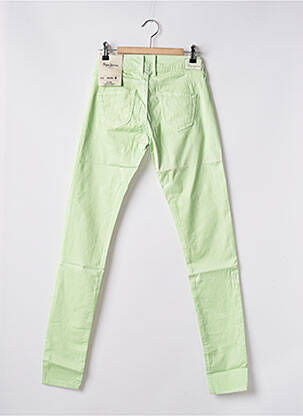 Pantalon slim buzunare verde PEPE JEANS femeie