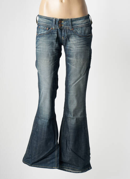 Blugi cu croială evazată buzunare albastru PEPE JEANS femme