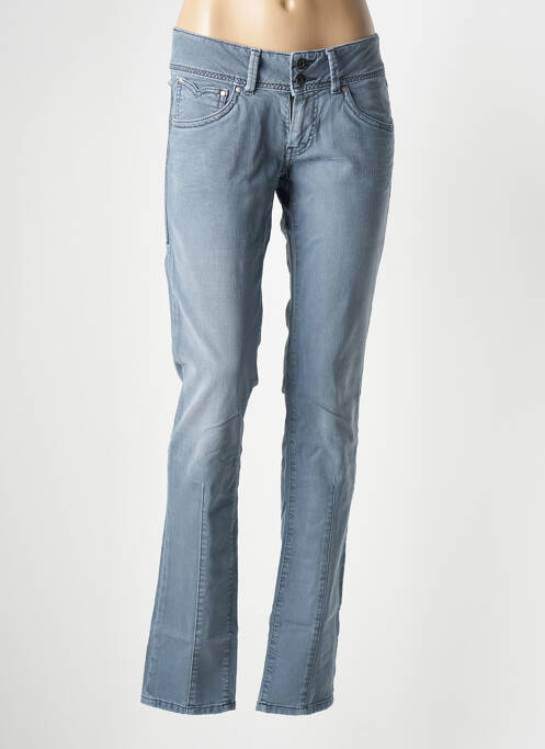 Blugi cu croială slim gri PEPE JEANS femeie