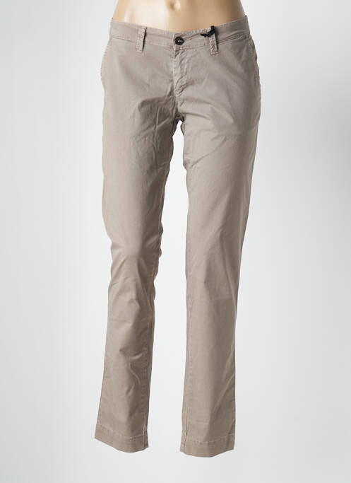 Pantalon slim bej PEPE JEANS femeie