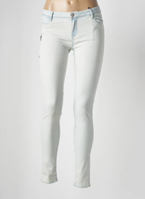 Blugi skinny albastru TEDDY SMITH femeie