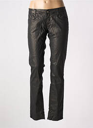 Pantalon slim buzunare maro MELTIN'POT femeie