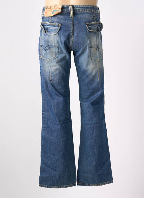 Blugi cu croială dreaptă albastru ENERGIE bărbat